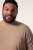 Men+ 276 T-shirt med rund hals Sand - T-shirts - Stora T-shirts - 2XL-14XL
