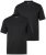 Men+ 285 T-shirt med rund hals Svart 2-pack - T-shirts - Stora T-shirts - 2XL-14XL