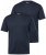 Men+ 299 T-shirt med V-ringning Mörkblå 2-pack - T-shirts - Stora T-shirts - 2XL-14XL