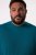 Men+ 307 Långärmad T-shirt Gråblå - T-shirts - Stora T-shirts - 2XL-14XL