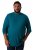 Men+ 307 Långärmad T-shirt Gråblå - T-shirts - Stora T-shirts - 2XL-14XL