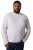 Men+ 313 Långärmad T-shirt bellyfit Vit - T-shirts - Stora T-shirts - 2XL-14XL