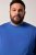 Men+ 313 Långärmad T-shirt bellyfit Koboltblå - T-shirts - Stora T-shirts - 2XL-14XL