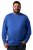 Men+ 313 Långärmad T-shirt bellyfit Koboltblå - T-shirts - Stora T-shirts - 2XL-14XL