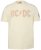 JP1880 836411 AC/DC Classic Logo T-shirt Sandgrå - Band T-shirts - Band T-shirts i stora storlekar