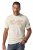JP1880 836411 AC/DC Classic Logo T-shirt Sandgrå - Band T-shirts - Band T-shirts i stora storlekar