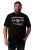Men+ 424 T-shirt Trout Trophy Svart - T-shirts - Stora T-shirts - 2XL-14XL