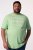 Men+ 424 T-shirt Trout Trophy Mintgrön - T-shirts - Stora T-shirts - 2XL-14XL