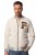 JP1880 836786 Collegejacka med emblem Benvit - Jackor - Stora jackor - 2XL-12XL