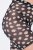 Ulla Popken 836803 Blommiga skavskyddsshorts Svart - Skavskyddsshorts - 