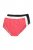 Ulla Popken 837080 Trosor med hög midja och spets 3-pack Rosa - Trosor - 