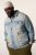 STHUGE 837222 Jeansjacka med bröstfickor Ljusblå - Jackor - Stora jackor - 2XL-12XL
