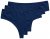 Ulla Popken 838637 Stringtrosor 3-pack Mörkblå - Trosor - 