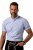 JP1880 Shirt Traditional Short Sleeve Checked Light Blue - Skjortor - Stora skjortor - 2XL-8XL