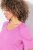 Ulla Popken 840115 Kortärmad jerseyklänning Rosa - Jerseyklänningar - 