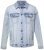 Men+ 394 Jeansjacka med bröstfickor Ljusblå - Jackor - Stora jackor - 2XL-12XL