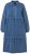Ulla Popken 840972 Sweatklänning med volanger Indigo - Sweatklänningar - 