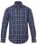JP1880 Checked Shirt Long Sleeve Kent Collar Anthracite - Skjortor - Stora skjortor - 2XL-8XL