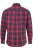 JP1880 Checked Shirt Long Sleeve Red - Skjortor - Stora skjortor - 2XL-8XL
