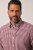 JP1880 Checked Flannel Shirt Long Sleeve Light Red - Skjortor - Stora skjortor - 2XL-8XL