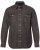 JP1880 Denim Shirt Flexnamic Dark Brown - Skjortor - Stora skjortor - 2XL-8XL