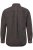 JP1880 Denim Shirt Flexnamic Dark Brown - Skjortor - Stora skjortor - 2XL-8XL