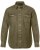 JP1880 Denim Shirt Long Sleeve Olive Green - Skjortor - Stora skjortor - 2XL-8XL