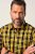 JP1880 Checked Shirt Long Sleeve Kent Collar Curry - Skjortor - Stora skjortor - 2XL-8XL