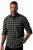 JP1880 Checked Flannel Shirt Long Sleeve Eucalyptus Green - Skjortor - Stora skjortor - 2XL-8XL