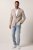 JP1880 Jacket Business Checked Beige - Kostymer och kavajer - Kostymer i stora storlekar