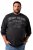Men+ 612 Långärmad T-shirt Denim Brand Company Svart - T-shirts - Stora T-shirts - 2XL-14XL
