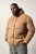 STHUGE Jacket Puffer With Warm Quilting Beige - Jackor - Stora jackor - 2XL-12XL