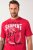JP1880 T-Shirt Short Sleeve Serpent Red - T-shirts - Stora T-shirts - 2XL-14XL