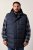 Men+ 433 Quiltad väst med huva Mörkblå - Jackor - Stora jackor - 2XL-12XL