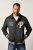 JP1880 Blouson Velour with Chest Embroidery Dark Green - Jackor - Stora jackor - 2XL-12XL