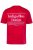 Men+ 500 T-shirt Indigo Blue Denim Mörkröd - T-shirts - Stora T-shirts - 2XL-14XL