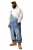 JP1880 842648 Hängselbyxor i jeans med vid passform Denimblå - Jeans & byxor - Stora Jeans och Stora Byxor