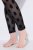 Ulla Popken 842886 Mönstrade strumpleggings Svart - Strumpbyxor & strumpor - 