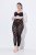 Ulla Popken 842886 Mönstrade strumpleggings Svart - Strumpbyxor & strumpor - 