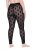 Ulla Popken 842886 Mönstrade strumpleggings Svart - Strumpbyxor & strumpor - 