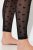 Ulla Popken 844970 Mönstrade strumpleggings Svart - Strumpbyxor & strumpor - 