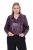 Ulla Popken 845121 Bikerjacka i skinnimitation Plommon - Jackor - Damjackor i stora storlekar