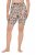 Ulla Popken 845285 Blommiga skavskyddsshorts Svart - Skavskyddsshorts - 