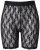 Ulla Popken 845290 Blommiga skavskyddsshorts med spets Svart - Skavskyddsshorts - 