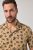 JP1880 Boxy Cuba Short Sleeve Shirt Camel - Skjortor - Stora skjortor - 2XL-8XL