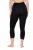 Ulla Popken 846491 3/4-strumpleggings med spets Svart - Strumpbyxor & strumpor - 