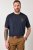 JP1880 846657 T-shirt bellyfit med emblem Mörkblå TALL - TALL T-shirts - T-Shirts för Långa Män