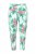 Ulla Popken 846971 Mönstrad pyjamas Ljusgrön - Pyjamas/Loungewear - 
