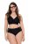Ulla Popken 848693 Boxertrosor med spets Svart - Trosor - 