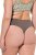 Ulla Popken 848826 Djurmönstrade stringtrosor 3-pack Taupe - Trosor - 